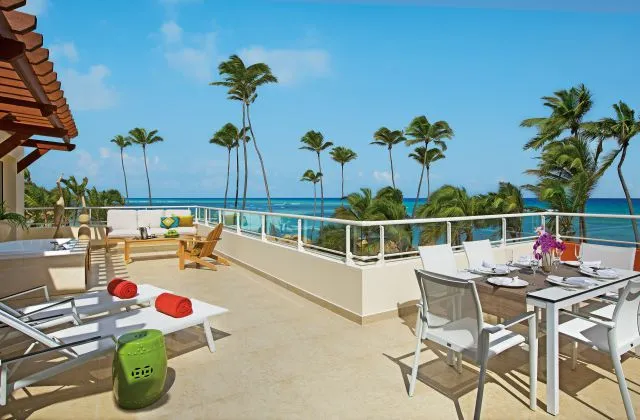 Hotel Breathless Punta Cana terrasse suite presidentielle
